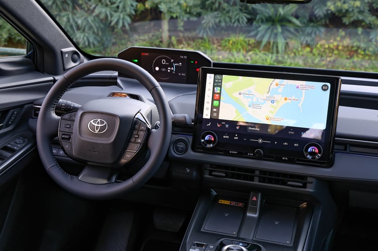 À bord du Toyota bZ4X restylé