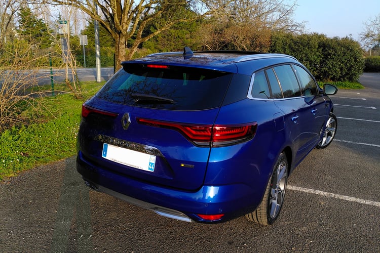 La Renault Megane PHEV Estate de Matthieu