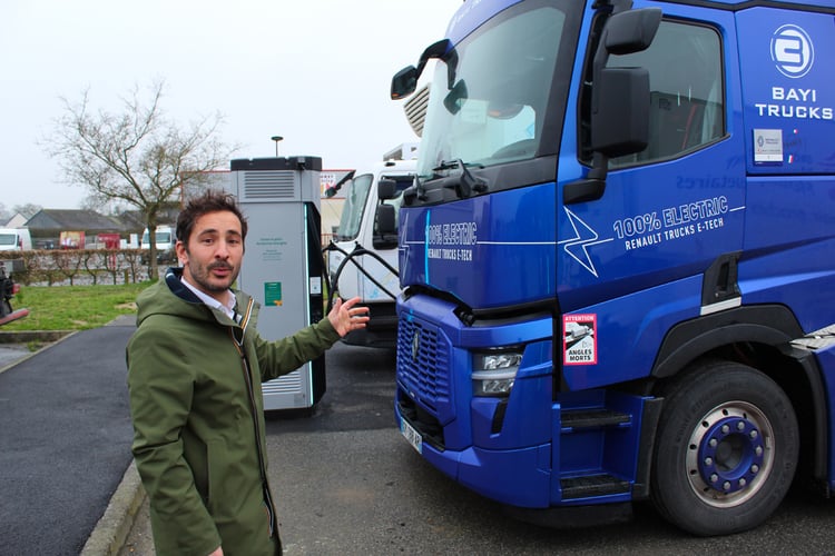 Guillaume Kosman, directeur de la mobilité électrique chez Yaway