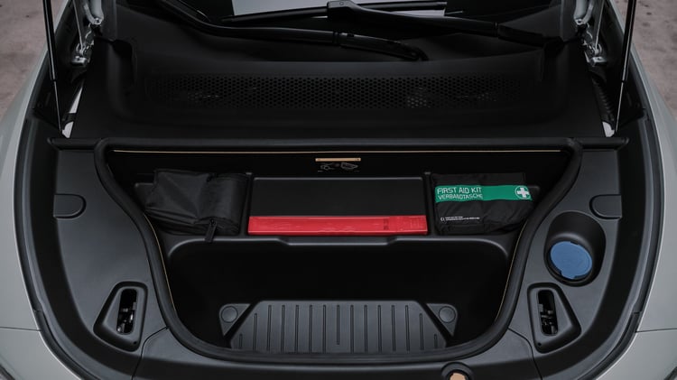 Coffre avant (frunk) de 52 litres du Volvo EX60 électrique