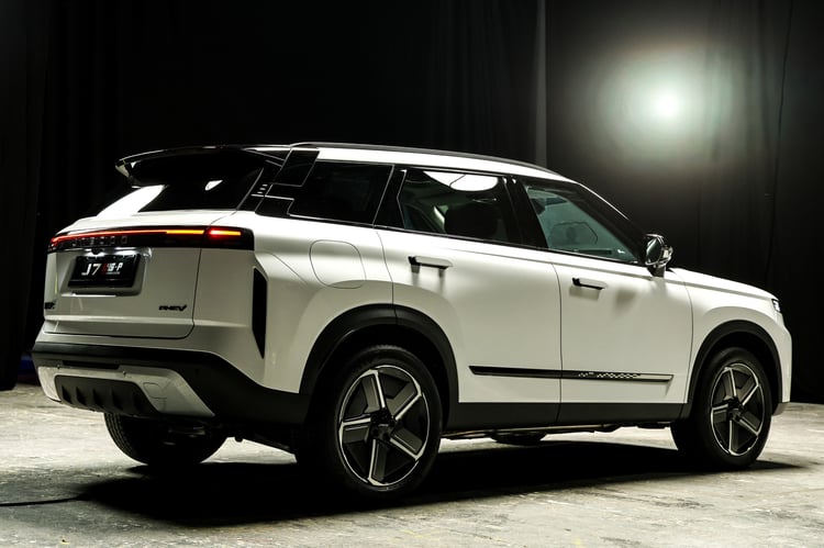 Design du Jaecoo 7 SHS-P