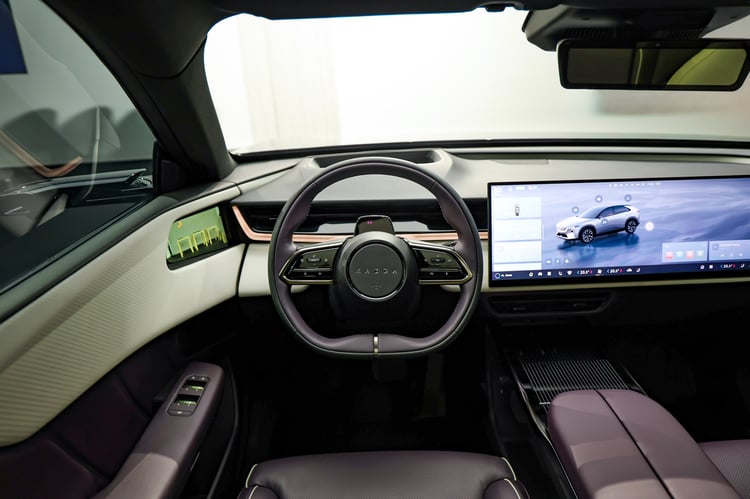 À bord du SUV électrique