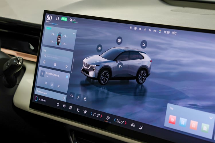 Performances et autonomie du Mazda CX-6e