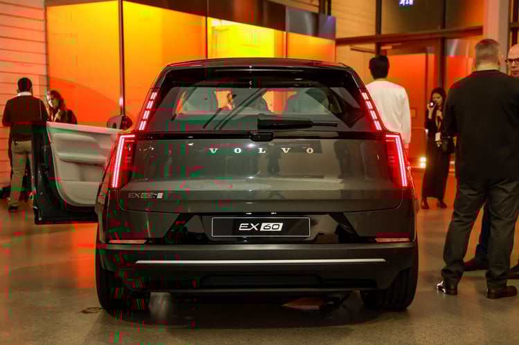 Design du Volvo EX60