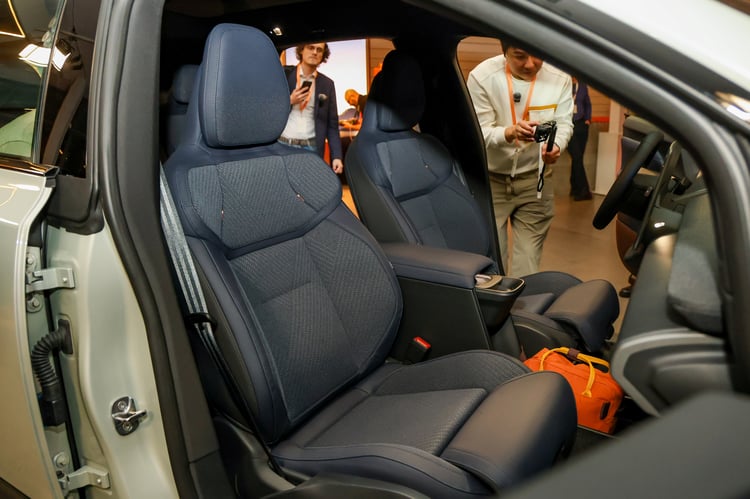 À bord du SUV électrique suédois