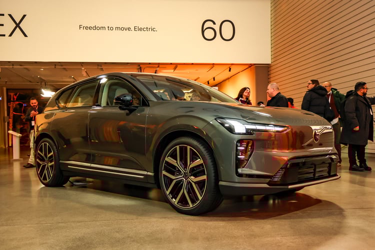 Design du Volvo EX60