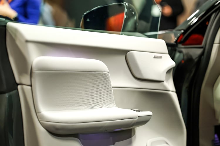 À bord du SUV électrique suédois