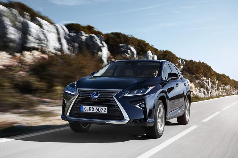 Lexus RX 450h - Non compatible avec le simulateur
