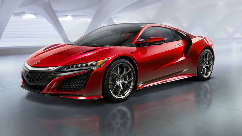 Honda NSX hybride - Non compatible avec le simulateur