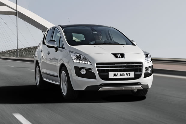 Peugeot 3008 Hybrid4 - Non compatible avec le simulateur