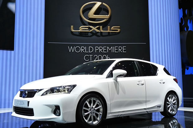 Lexus CT 200h - Non compatible avec le simulateur