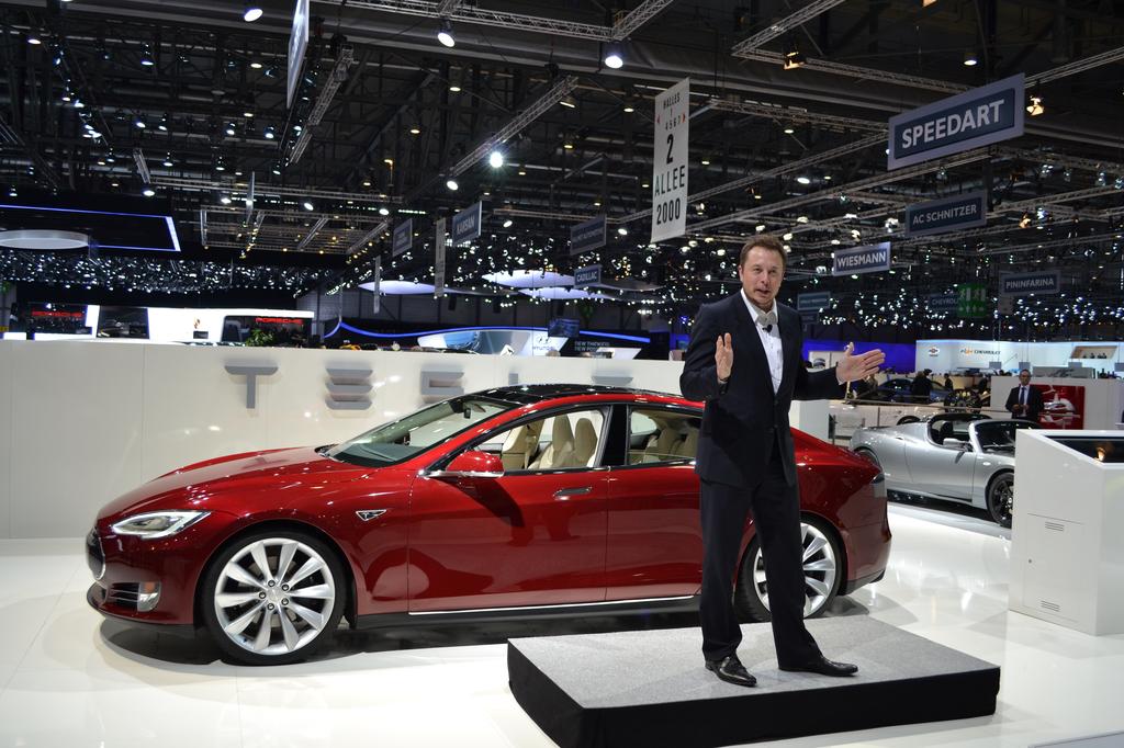 La conférence d'Elon Musk, PDG de Tesla Motors