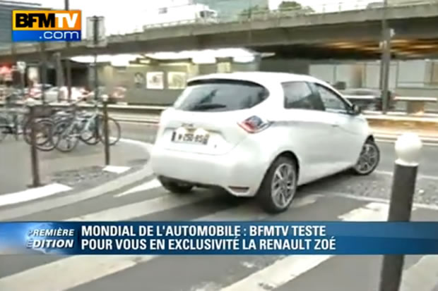 BFMTV a testé la Renault ZOE
