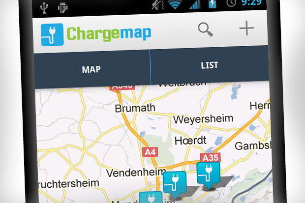 ChargeMap lance son application Android en version beta