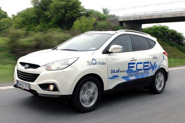 Le Hyundai ix35 Fuell Cell sélectionné à nouveau par le Parlement Européen