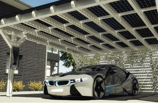 BMW proposera un système de rechargement solaire