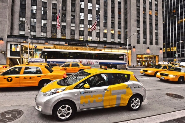 6 taxis new-yorkais passent à l’électrique
