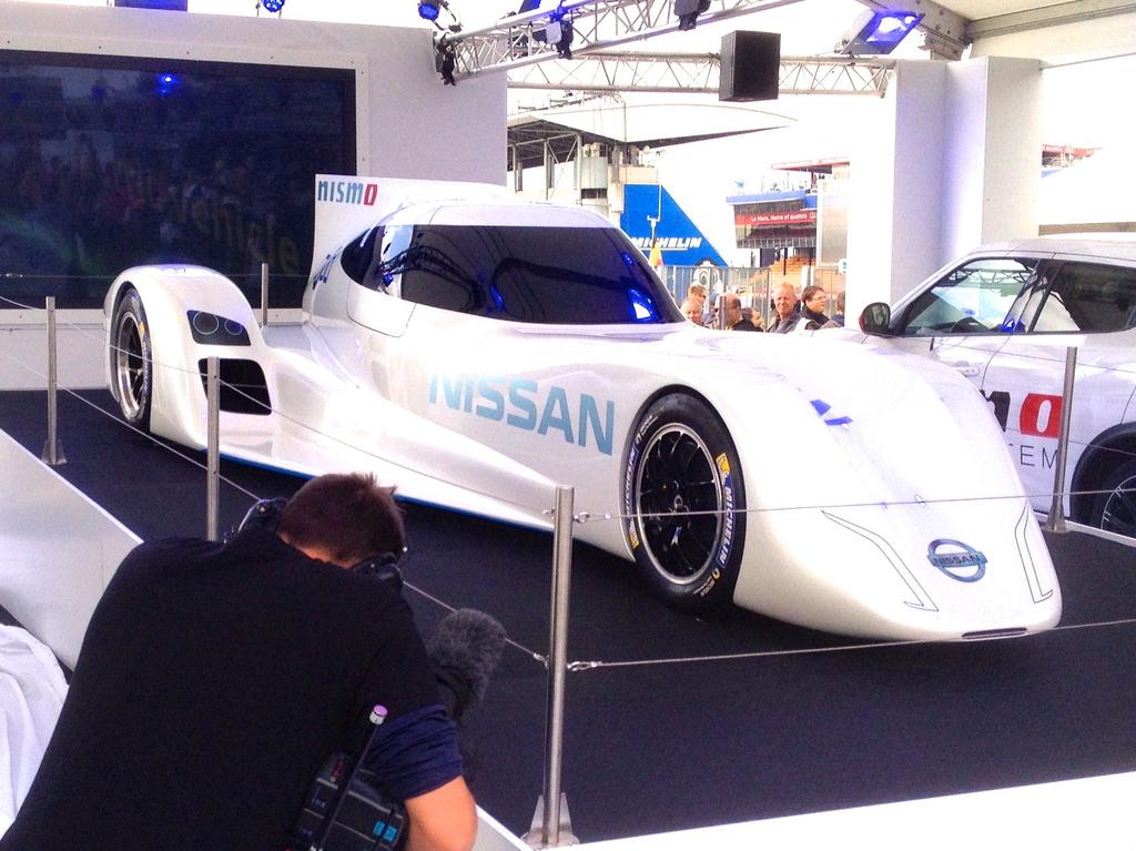 Nissan ZEOD RC : la voiture électrique pour les 24h du Mans 2014