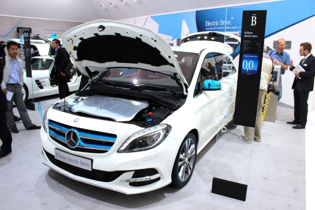 Mercedes : la nouvelle génération de la Classe B Electric Drive dévoilée à Francfort