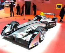 Formule E : la Spark-Renault SRT_01E présentée au salon de Francfort