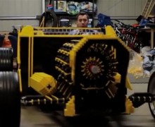 Vidéo : une voiture à air comprimé construite en Lego !