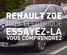 Renault reprend la pub TV pour la ZOE