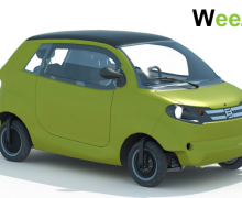 Eon Motors présente le nouveau design de sa petite Weez