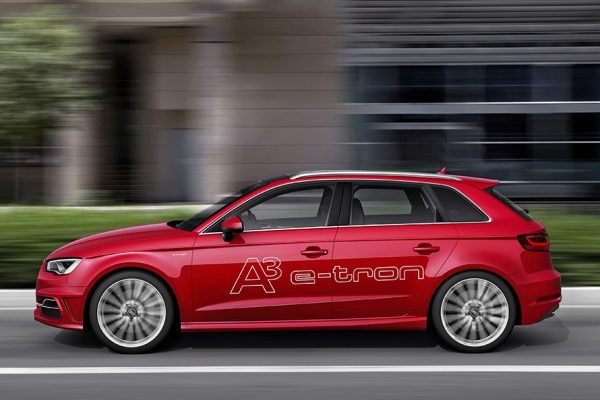 Audi A3 e-tron : hybride et électrique verte
