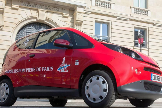 Des véhicules électriques Bolloré pour les pompiers de Paris