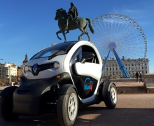 La Renault Twizy en autopartage à Lyon avec Bluely