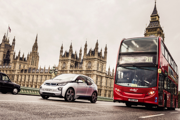Londres – La BMW i3 intègre le service d’autopartage DriveNow