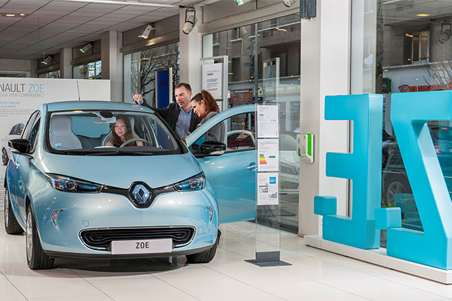 Renault leader des véhicules électriques en Europe en 2015