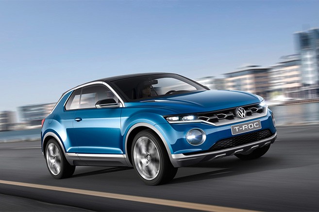 Le futur Volkswagen t-cross hybride s'inspirera du concept T-Roc