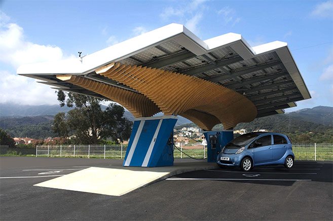 Station solaire Driveco à Ajaccio
