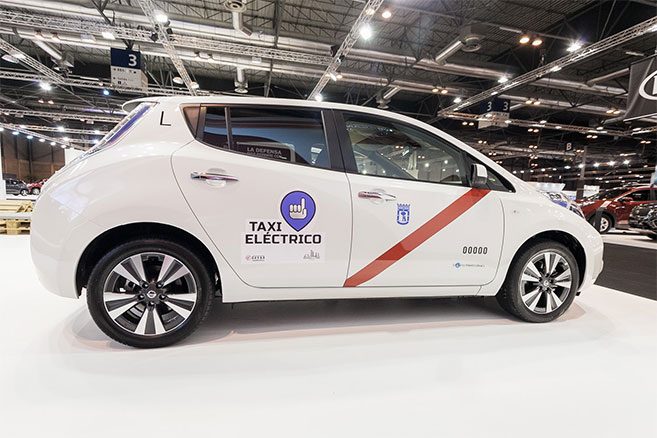 La Nissan Leaf séduit les taxis de Madrid