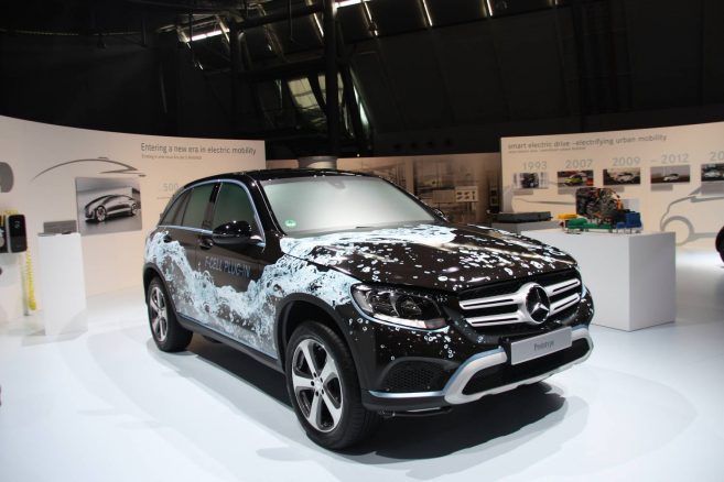 Mercedes GLC F-Cell : le SUV à hydrogène "plug-in"
