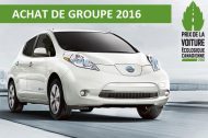 Achat groupé : 4000 candidatures pour l’achat d’une Leaf au Québec
