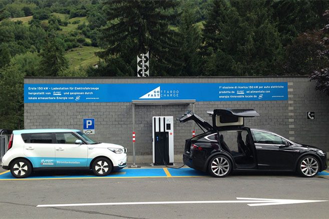 Les superchargeurs GoFast peuvent accueillir tous types de véhicules électriques