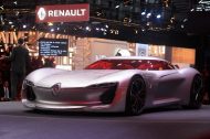 TreZor, la GT 100% électrique de Renault se révèle au Mondial de l’Auto
