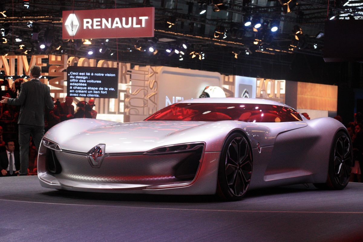 TreZor, la GT 100% électrique de Renault se révèle au Mondial de l’Auto