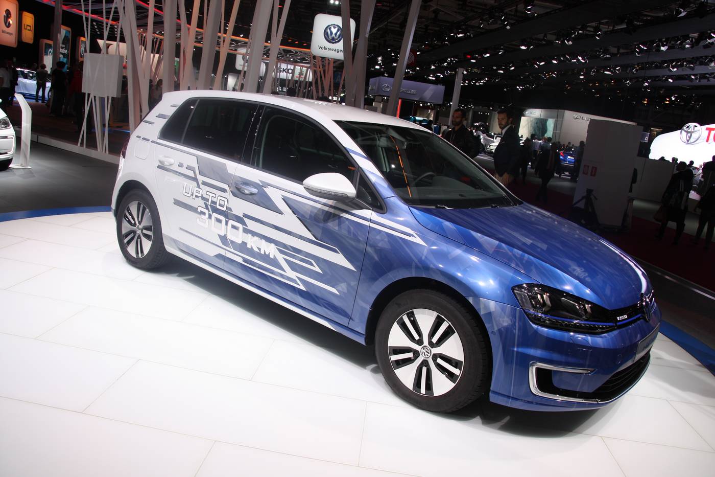 Volkswagen e-Golf : les 300 kilomètres d’autonomie confirmés au Mondial