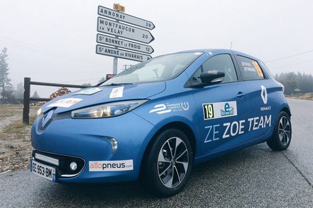 e-Rallye J2 : 450 kilomètres en Renault Zoé ZE 40