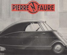 Pierre Faure Electra : Une voiture électrique née sous l’occupation