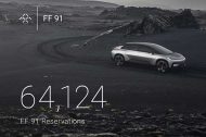 FF 91 : plus de 64.000 réservations pour le SUV électrique de Fadaday Future