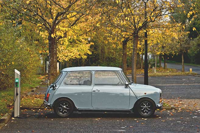Ian Motion révèle une Austin Mini électrique