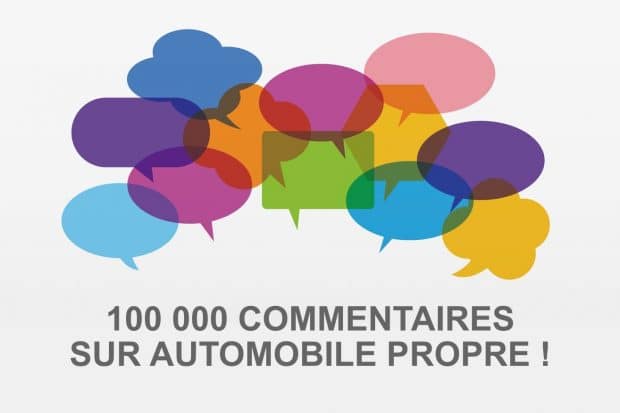 Automobile-Propre passe le cap des 100.000 commentaires
