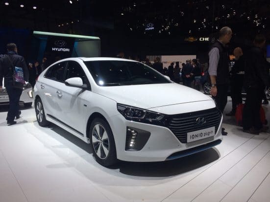 Hyundai présente la Ioniq Plug-In hybrid au Salon de Genève 2017
