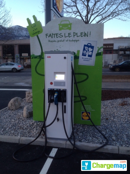 Voiture électrique : Lidl installe des stations de bornes de recharge - Le  Parisien