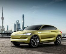 Skoda Vision E : le SUV électrique tchèque au salon de Shanghai