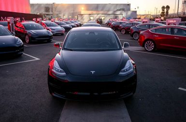 Etats-Unis : plus de 1800 Tesla Model 3 immatriculées en janvier